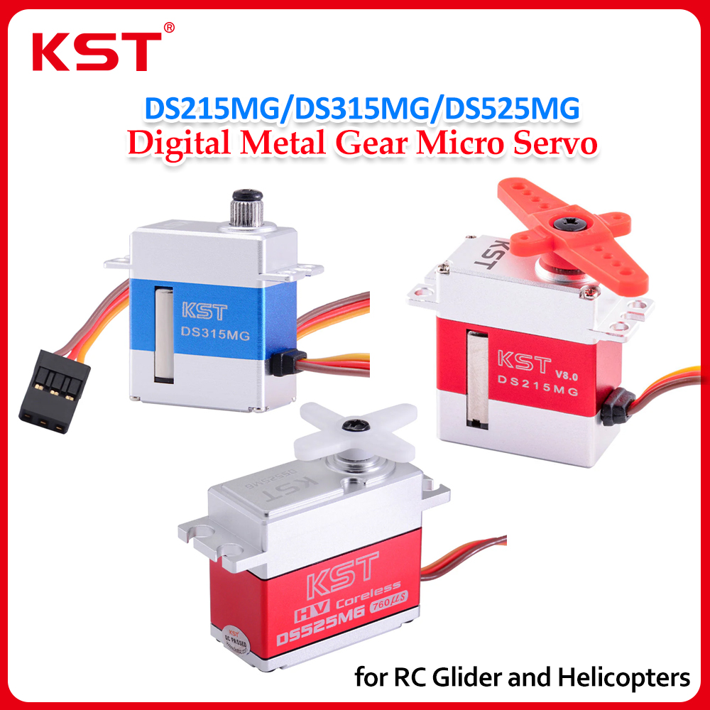 Rc Helicopter Parts - KST DS215MG/DS315MG/DS525MG V8.0 цифровой микросервопривод с