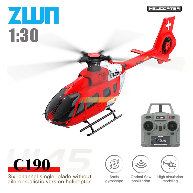 Rc Helicopter Large - C190 RC Вертолет 2,4G 6-Aixs Гироскоп