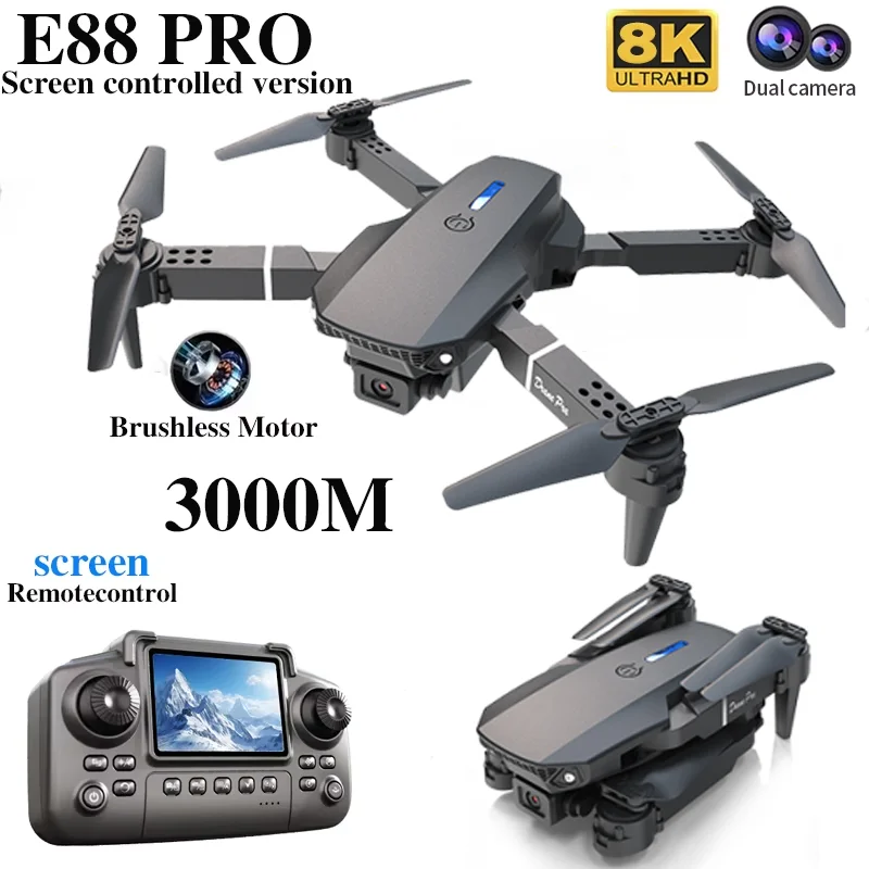 Профессиональный дрон E88 PRO  – обзор и цена Rc Helicopter Case