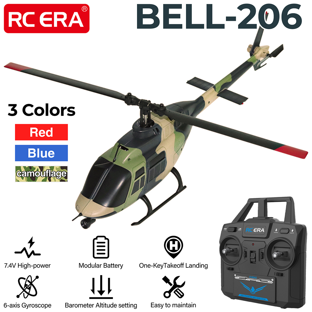 RC ERA RC Вертолет 1:33 Bell-2 – обзор и цена Rc Helicopter Large