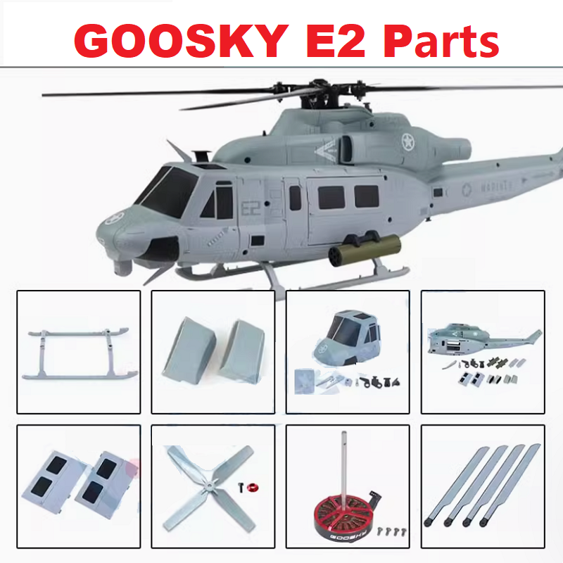Запасные части для GOOSKY E2 U – обзор и цена Rc Helicopter Coaxial