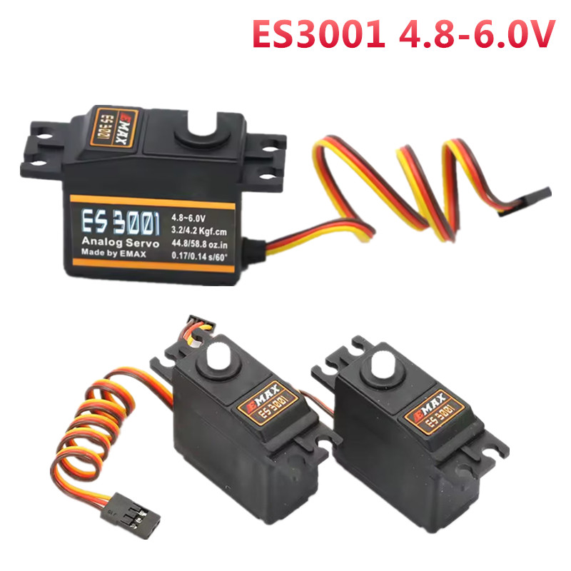 1/4 шт. EMAX ES3001 4.8-6.0V 3 – обзор и цена Rc Helicopter Parts
