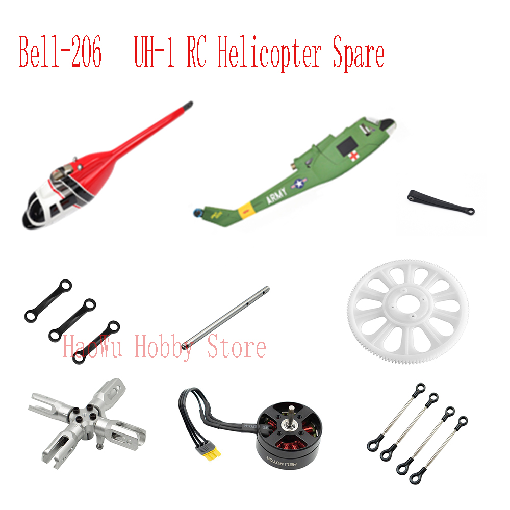Flywing bell206 UH1 Bell-206 U – обзор и цена Rc Helicopter Coaxial